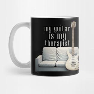 My guitar is my therapist Mug